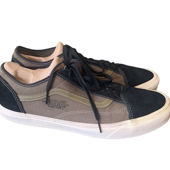 Vans World Code Old Skool Tapered Sneakers Size 13 Black Grape Leaf Skater - Picture 1 of 11